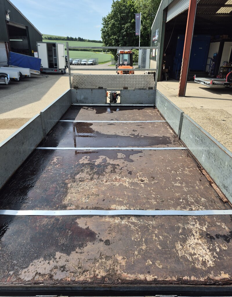Used Ifor Williams LM146G3 Tri Axle Platform Trailer, Sides, Ramp Tailgate and Options