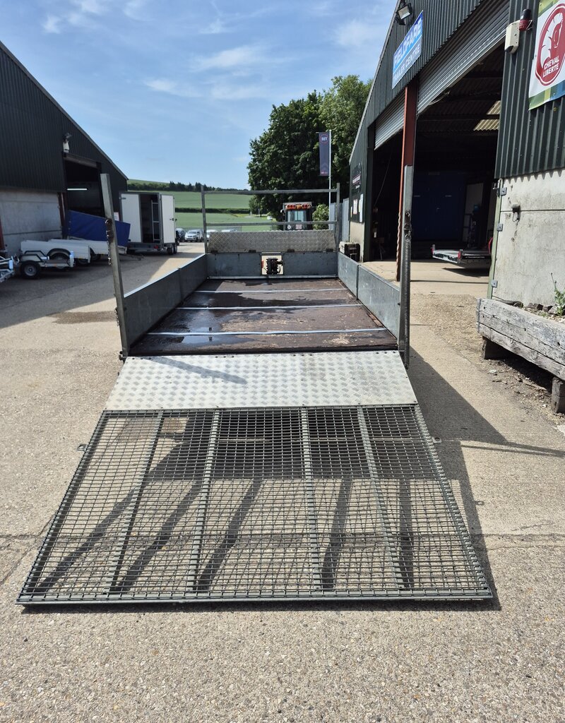 Used Ifor Williams LM146G3 Tri Axle Platform Trailer, Sides, Ramp Tailgate and Options