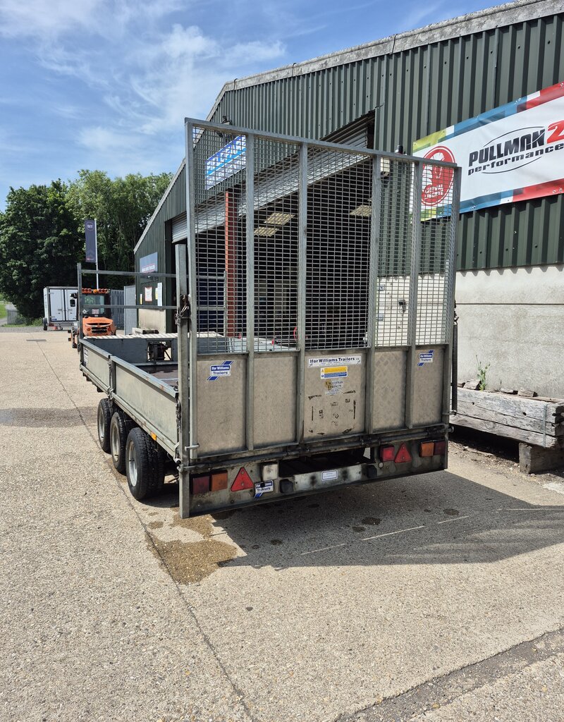 Used Ifor Williams LM146G3 Tri Axle Platform Trailer, Sides, Ramp Tailgate and Options