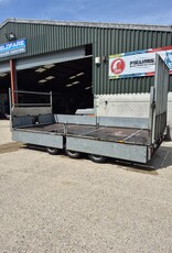 Used Ifor Williams LM146G3 Tri Axle Platform Trailer, Sides, Ramp Tailgate and Options