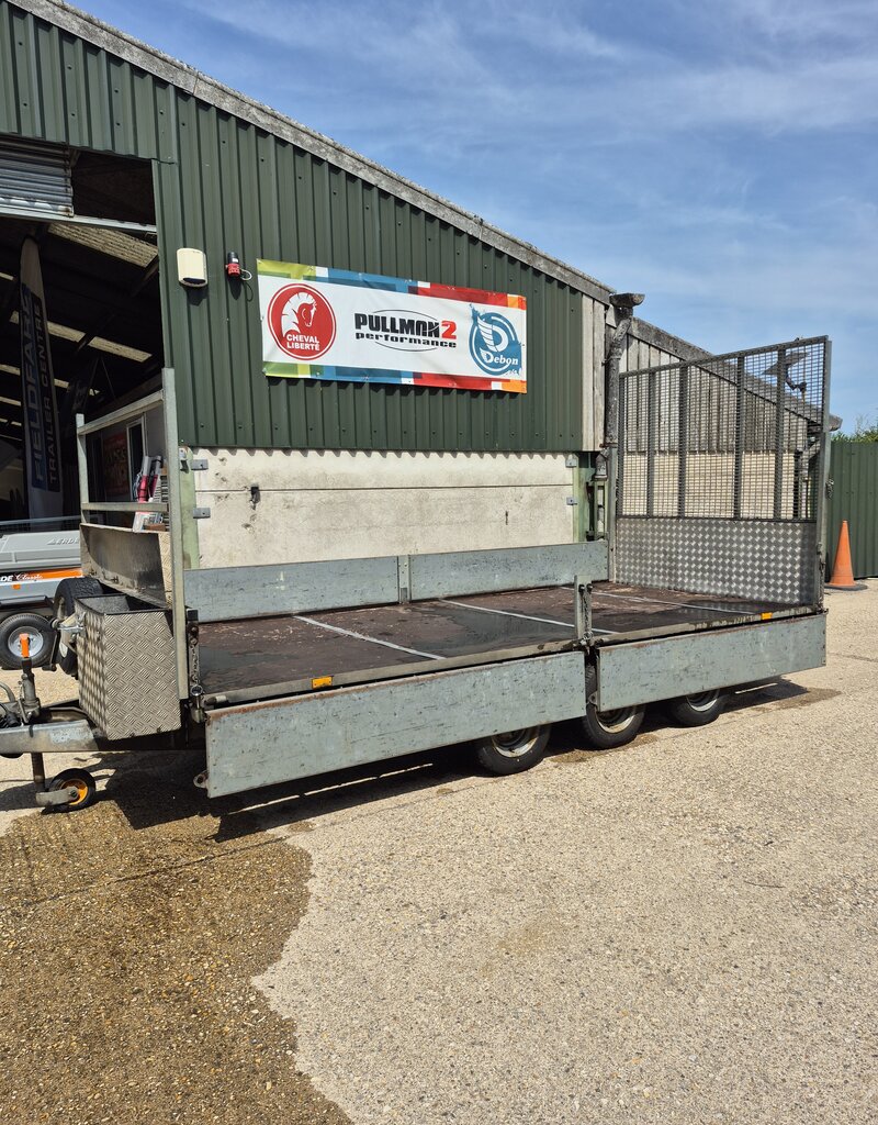 Used Ifor Williams LM146G3 Tri Axle Platform Trailer, Sides, Ramp Tailgate and Options