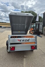 Fully Built Erde 193  Trailer 185cm x 115cm  With Lockable ABS Hard Top Lid