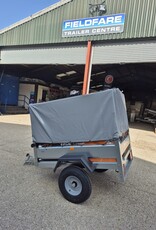 Erde 143 Camping Light utility luggage trailer with High Cover & Frame 60cm