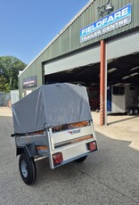 Erde 143 Camping Light utility luggage trailer with High Cover & Frame 60cm
