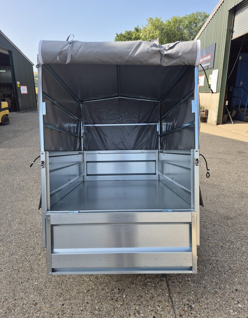 Erde 143 Camping Light utility luggage trailer with High Cover & Frame 60cm