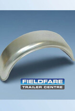 Galvanised Single 8 inch Wheel Mudguard | Fieldfare Trailer Centre