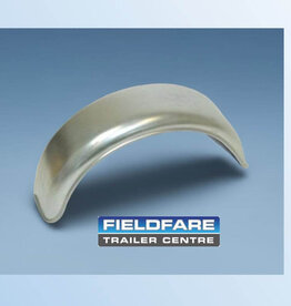 Galvanised Single 8 inch Wheel Mudguard