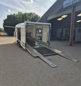 2022 Brian James  Trailers Race transporter 4, 5.5m x 2.15m Twin Axle 3500kg GVW
