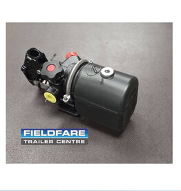 Hydraulic -Manual Pump & 1.2L Plastic tank , Single Acting, Dual Stroke as in  P-HYKT-3000-K-N Tilt Bed Kit