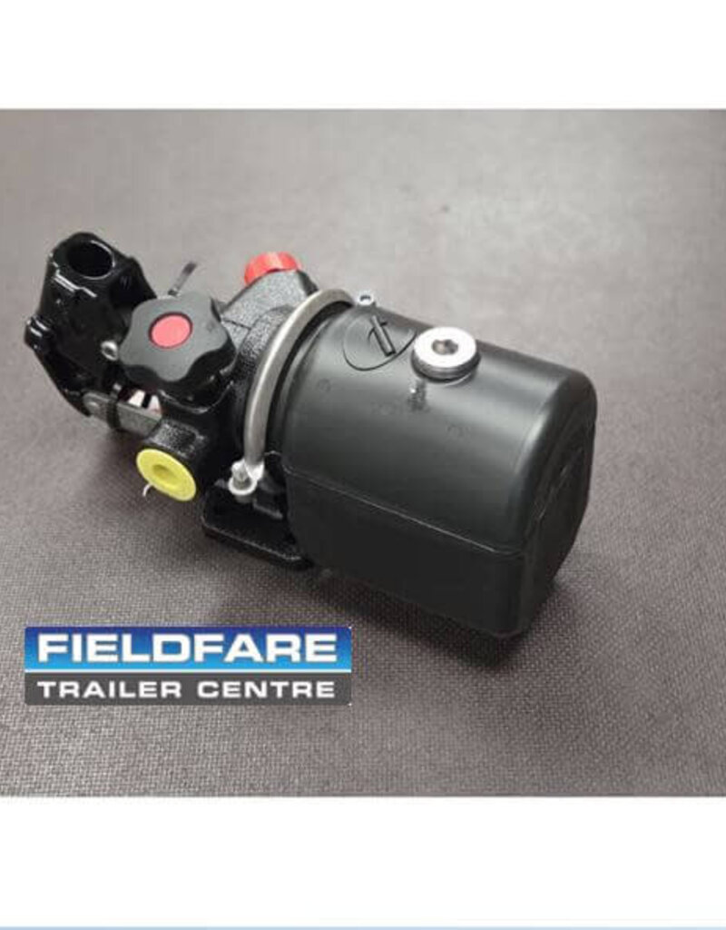 Hydraulic -Manual Pump & 1.2L Plastic tank , Single Acting, Dual Stroke as in  P-HYKT-3000-K-N Tilt Bed Kit
