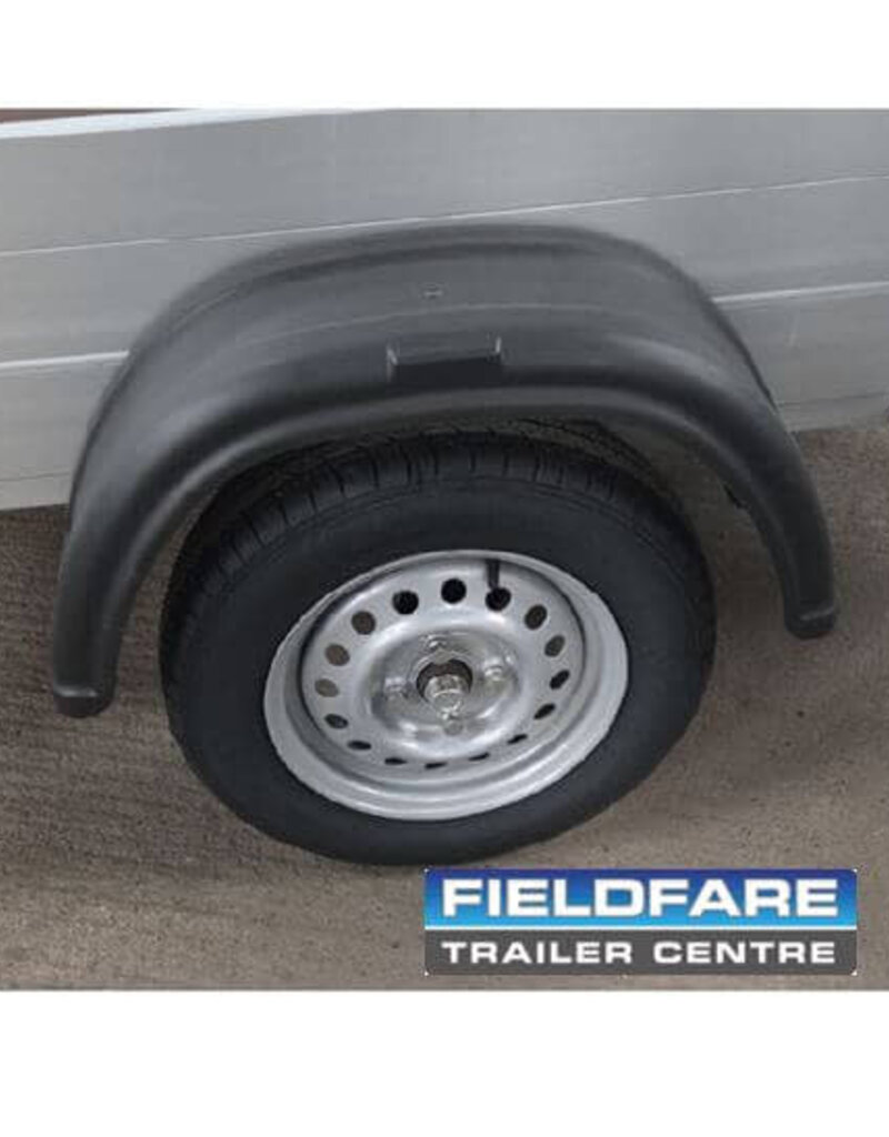 Anssems Anssems Black Mudguard for GT Trailers  fitted  with 13 inch wheel