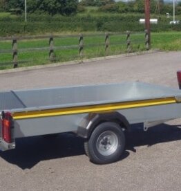 Bateson Trailers Bateson Unbraked B84 Fitted with Ramp Tail Gate 8' x 4' 750kg GVW