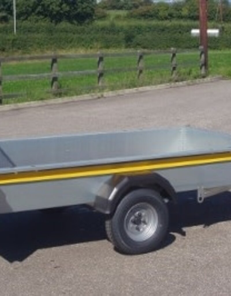 Bateson Trailers Bateson Unbraked B84 Fitted with Ramp Tail Gate 8' x 4' 750kg GVW