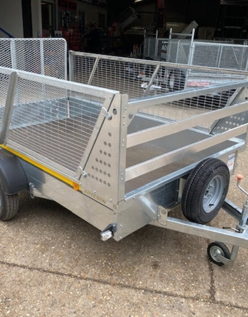 Bateson Trailers Bateson B85 Unbraked Goods Trailer with Ramp Tailgate. 750kg GVW