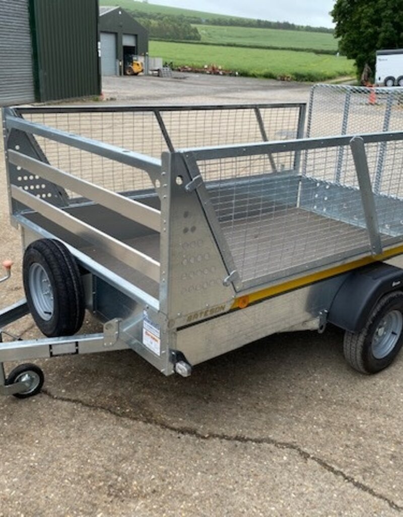 Bateson Trailers Bateson B85 Unbraked Goods Trailer with Ramp Tailgate. 750kg GVW