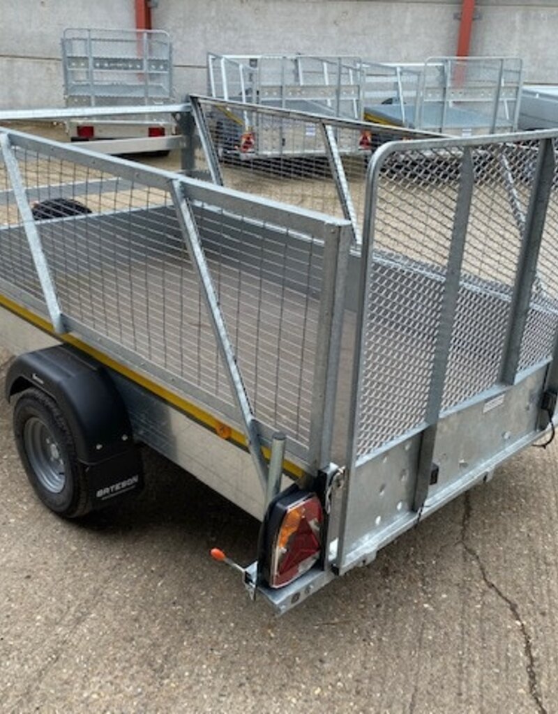 Bateson Trailers Bateson B85 Unbraked Goods Trailer with Ramp Tailgate. 750kg GVW