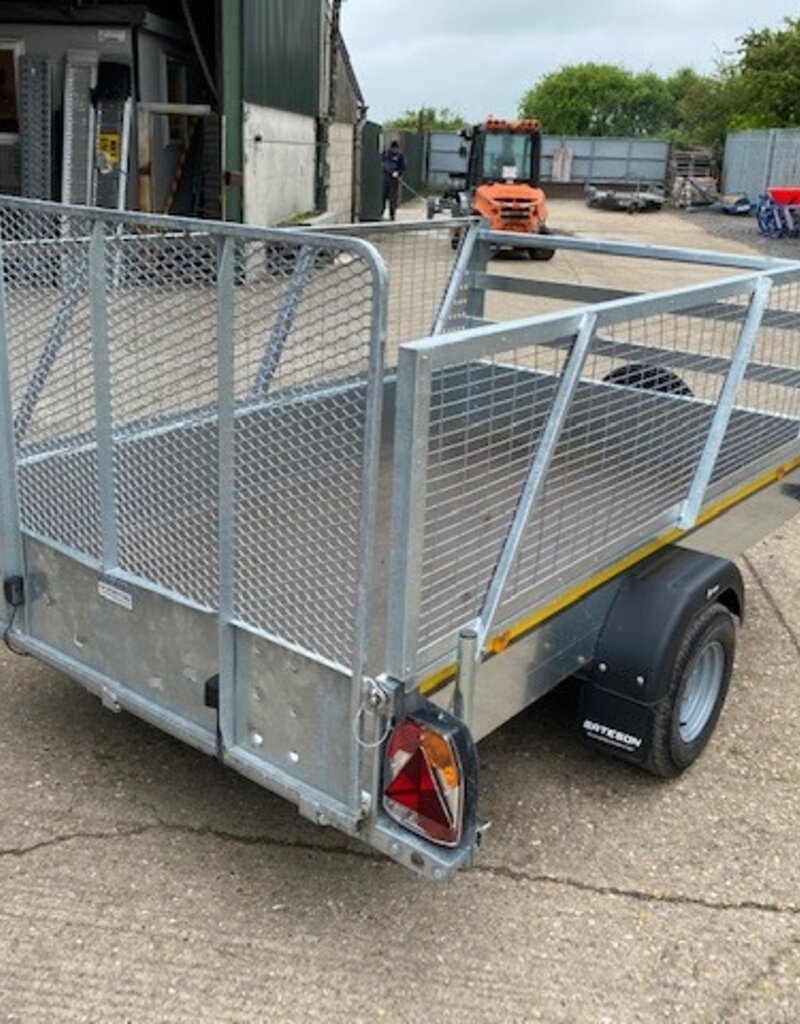 Bateson Trailers Bateson B85 Unbraked Goods Trailer with Ramp Tailgate. 750kg GVW