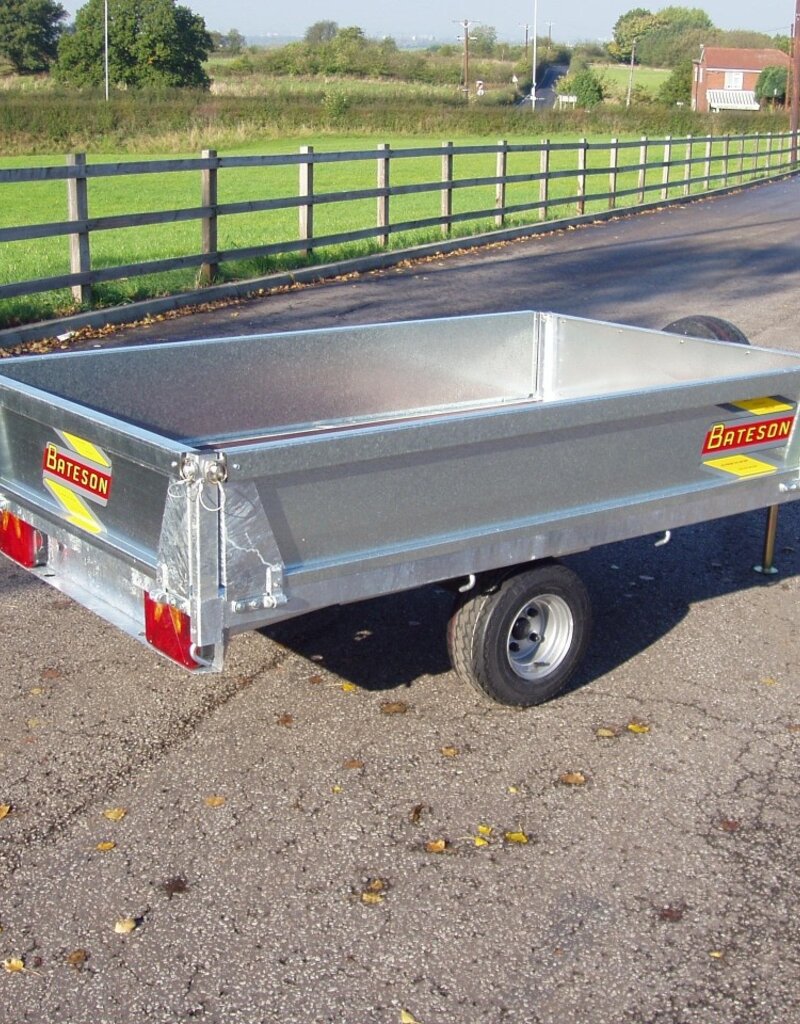 Bateson Trailers Bateson 520 Unbraked Single Axle Trailer 7'x4' 550kg GVW