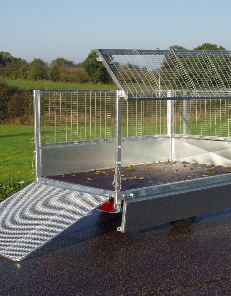 Bateson Trailers Bateson 520 Unbraked Single Axle Trailer 7'x4' 550kg GVW