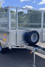 Bateson Trailers Bateson Unbraked 72H Twin Axle Tipping trailer 7'x4' 750kg GVW
