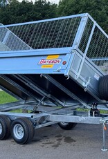 Bateson Trailers Bateson Unbraked 72H Twin Axle Tipping trailer 7'x4' 750kg GVW