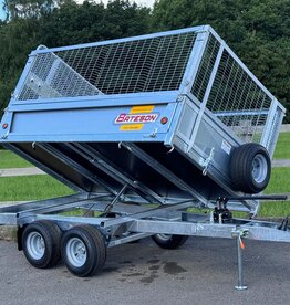 Bateson Trailers Bateson Unbraked 72H Twin Axle Tipping trailer 7'x4' 750kg GVW