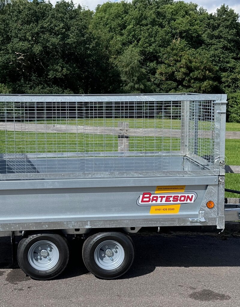 Bateson Trailers Bateson Unbraked 72H Twin Axle Tipping trailer 7'x4' 750kg GVW