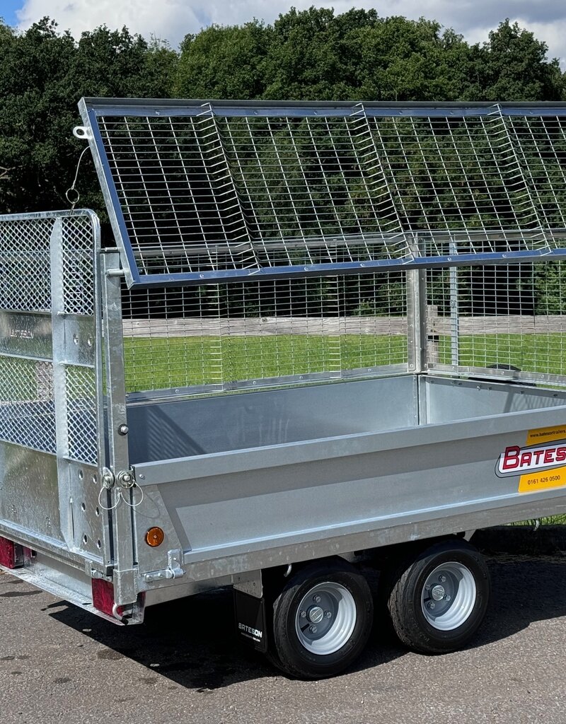 Bateson Trailers Bateson Unbraked 72H Twin Axle Tipping trailer 7'x4' 750kg GVW