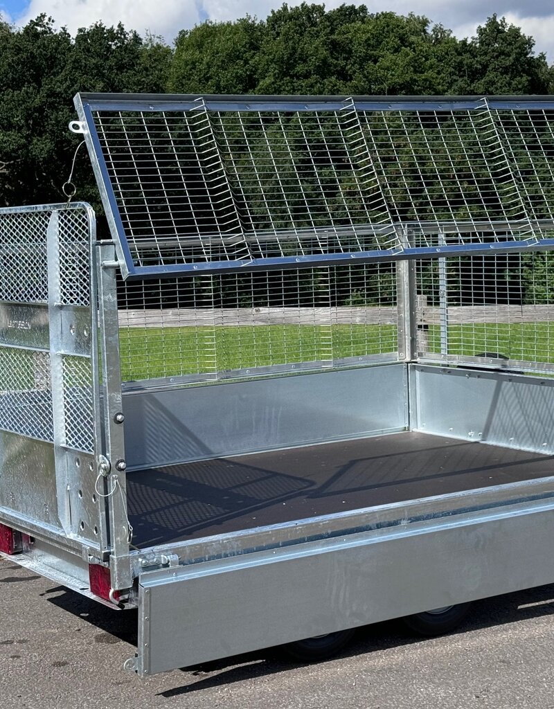 Bateson Trailers Bateson Unbraked 72H Twin Axle Tipping trailer 7'x4' 750kg GVW