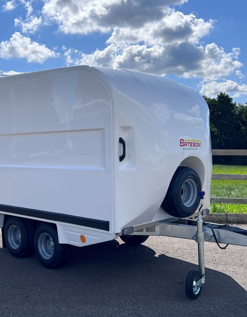 Bateson Trailers Bateson 120V Twin Axle Box Trailer Unbraked 750kg GVW