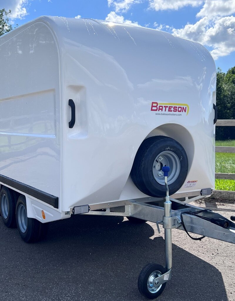 Bateson Trailers Bateson 120V Twin Axle Box Trailer Unbraked 750kg GVW