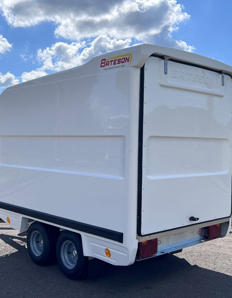 Bateson Trailers Bateson 120V Twin Axle Box Trailer Unbraked 750kg GVW
