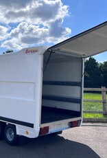 Bateson Trailers Bateson 120V Twin Axle Box Trailer Unbraked 750kg GVW