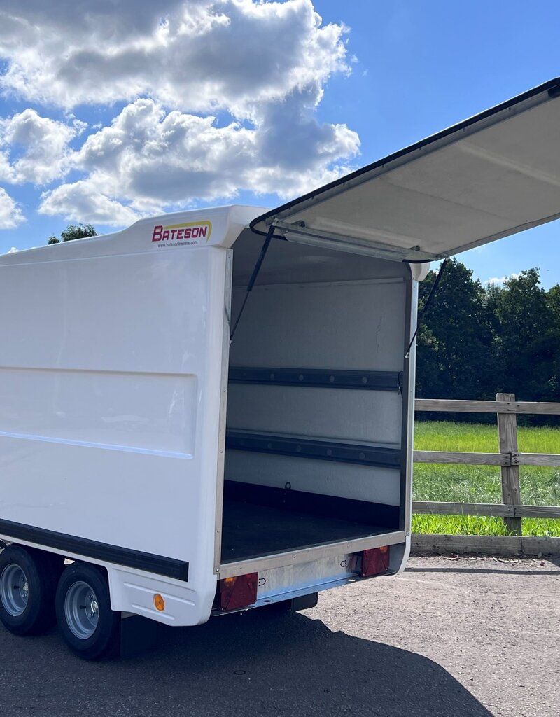 Bateson Trailers Bateson 120V Twin Axle Box Trailer Unbraked 750kg GVW