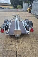 Debon Debon Moto1 Single Tilt Bed Motorcycle Trailer 600kg GVW 427kg Payload