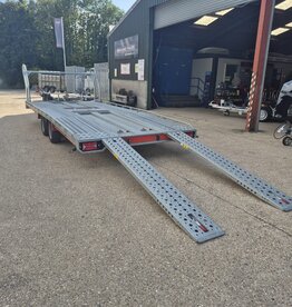 2023 Brian James T Transporter 5.5m x 2.24m Twin Axle 3500kg GVW Tyre Rack & tilt Bed