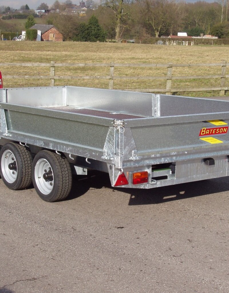 Bateson Trailers Bateson 3543 Twin Axle Platform 4.3m x 2m  14'x6'6" Platform Trailer, 3.5t Gvw