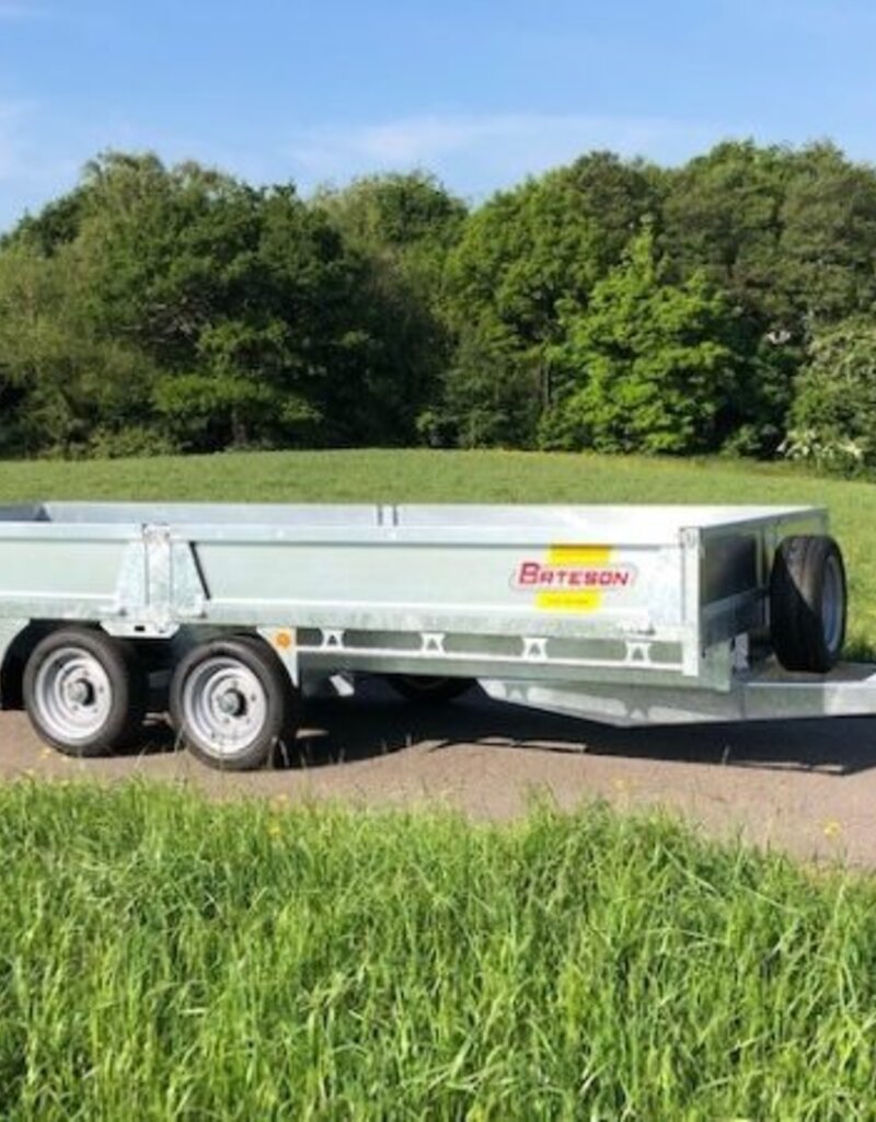 Bateson Trailers Bateson 3543 Twin Axle Platform 4.3m x 2m  14'x6'6" Platform Trailer, 3.5t Gvw