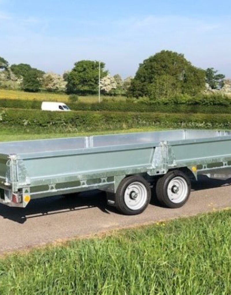Bateson Trailers Bateson 3543 Twin Axle Platform 4.3m x 2m  14'x6'6" Platform Trailer, 3.5t Gvw