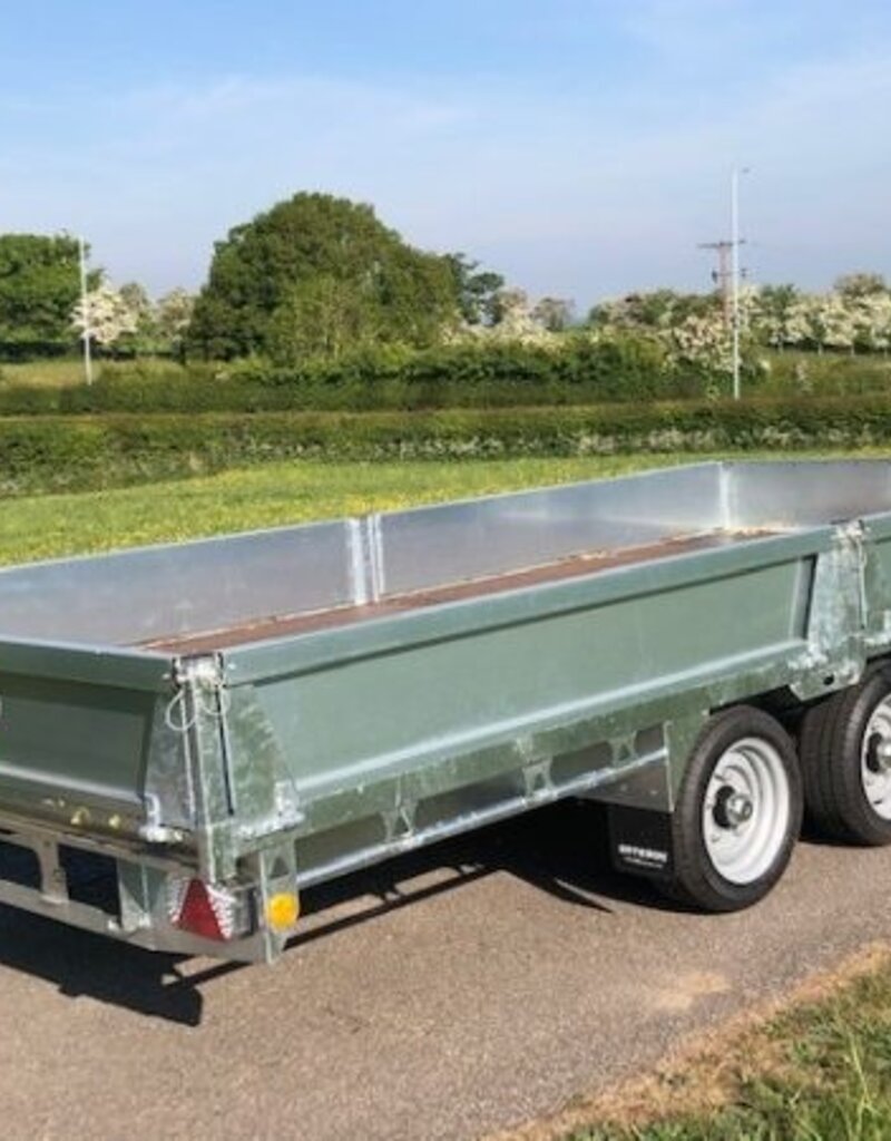 Bateson Trailers Bateson 3543 Twin Axle Platform 4.3m x 2m  14'x6'6" Platform Trailer, 3.5t Gvw
