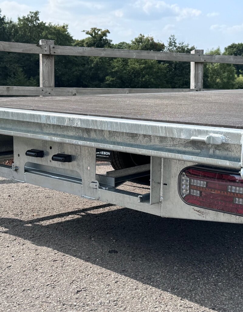 Bateson Trailers Bateson 3550 Platform  5m x 2m  (16'x6'6") Twin Axle Platform trailer 3500kg GVW