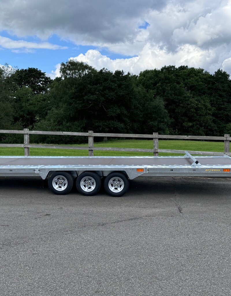 Bateson Trailers Bateson PT66 Tri-Axle Hydraulic Tilt Platform Trailer 5.5 x 2.1m 18' x 7' 3500kg GVW