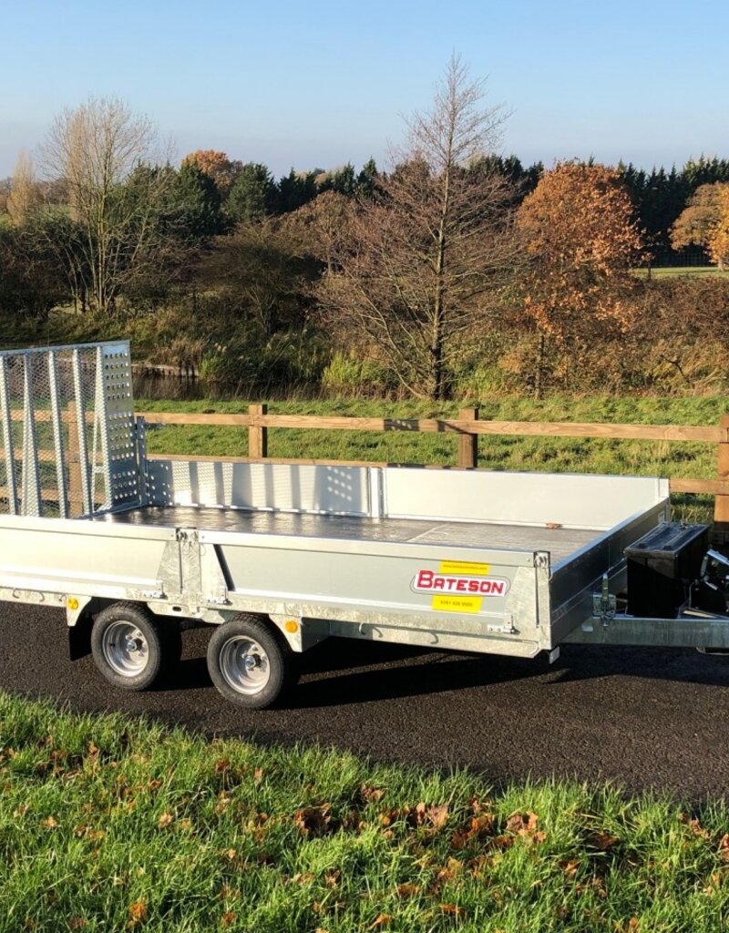 Bateson Trailers Bateson AT36 Hydraulic Tilt Trailer 3.6m x 1.9m ( 12'x 6'6") Twin Axle 2750kg GVW