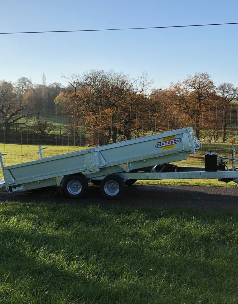 Bateson Trailers Bateson AT36 Hydraulic Tilt Trailer 3.6m x 1.9m ( 12'x 6'6") Twin Axle 2750kg GVW