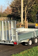 Bateson Trailers Bateson AT36 Hydraulic Tilt Trailer 3.6m x 1.9m ( 12'x 6'6") Twin Axle 2750kg GVW