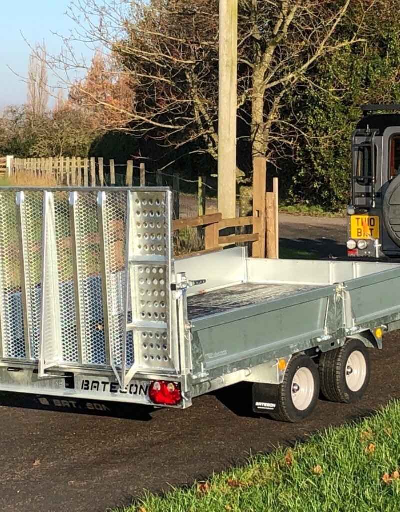 Bateson Trailers Bateson AT36 Hydraulic Tilt Trailer 3.6m x 1.9m ( 12'x 6'6") Twin Axle 2750kg GVW