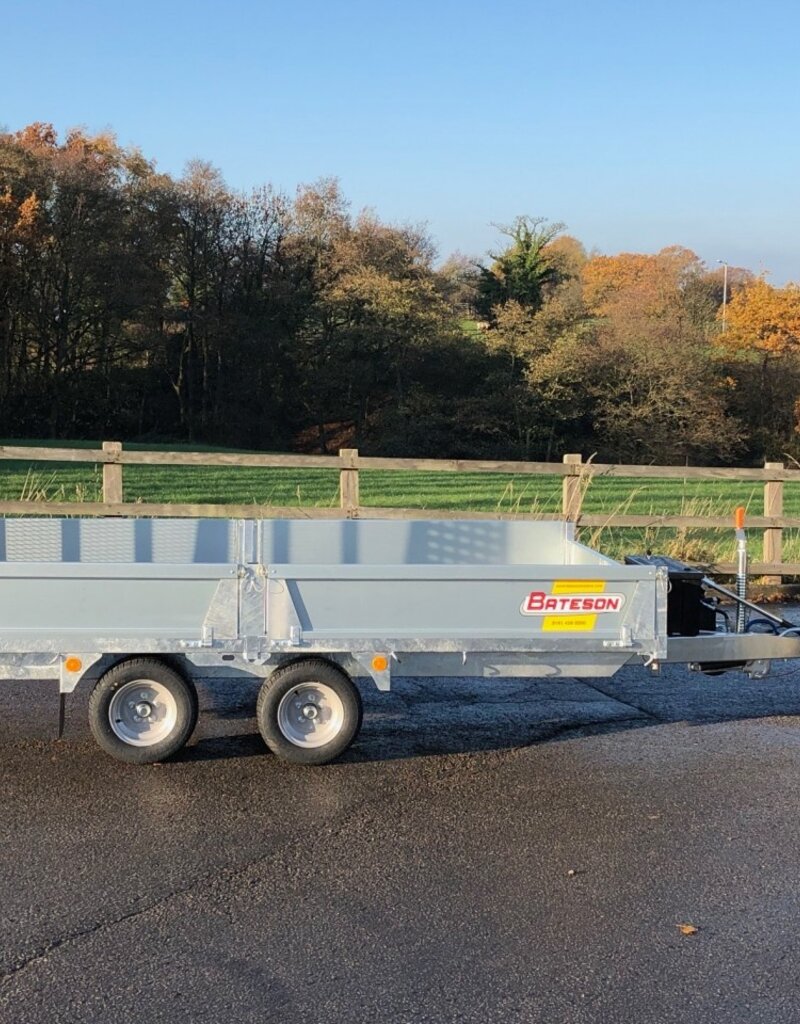 Bateson Trailers Bateson AT36 Hydraulic Tilt Trailer 3.6m x 1.9m ( 12'x 6'6") Twin Axle 2750kg GVW