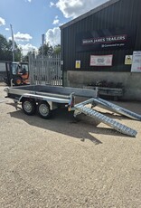 Brian James General Plant 551 - 2.7m x 1.6m, 2700kg, 2 Axle, 13" Wheels - Adjustable Ramps