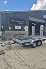 Brian James General Plant 551 - 2.7m x 1.6m, 2700kg, 2 Axle, 13" Wheels - Adjustable Ramps