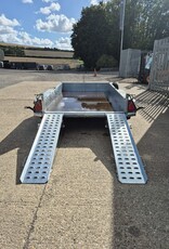 Brian James General Plant 551 - 2.7m x 1.6m, 2700kg, 2 Axle, 13" Wheels - Adjustable Ramps